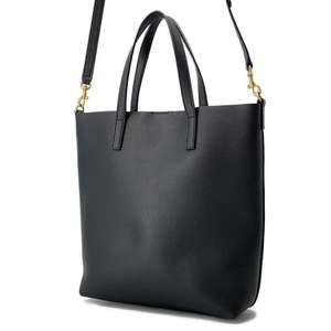 Saint Laurent Leather Bag Black Tote Toy Paris